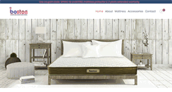 Desktop Screenshot of bostonmattress.in